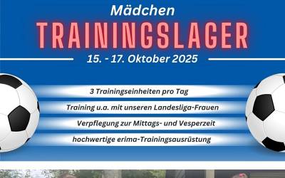 GIRLS ONLY +++ Mädchen-Trainingslager beim BFV 08